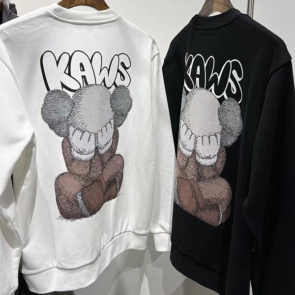 大人気！KAWS×ノースフェイス コラボ 長袖コットントレーナー 2色 Noj10113