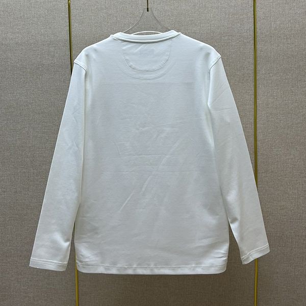 入手困難フェンディ アジュール刺繍FF 長袖クルーネック Tシャツ 偽物 2色 fee86210