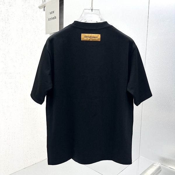 定番ルイヴィトン ブランドロゴ Tシャツ 偽物 2色 vui43483