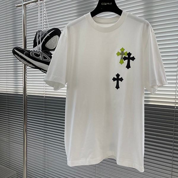 クロムハーツ セメタリークロス♪ロゴTシャツ コピー Kui88804