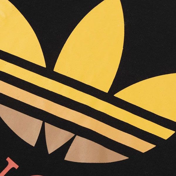 可愛い グッチ×adidas オーバーサイズ コットン Tシャツ コピー gut20579