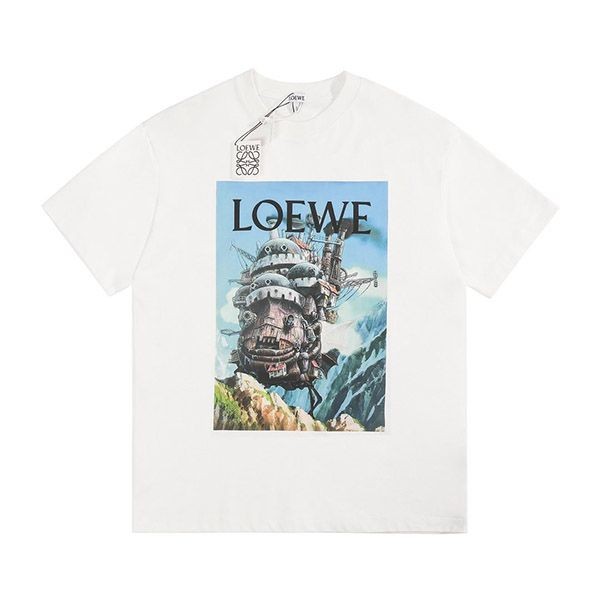 ★日本!!人気！ロエベ アナグラム プリント Tシャツ スーパーコピー loa38175