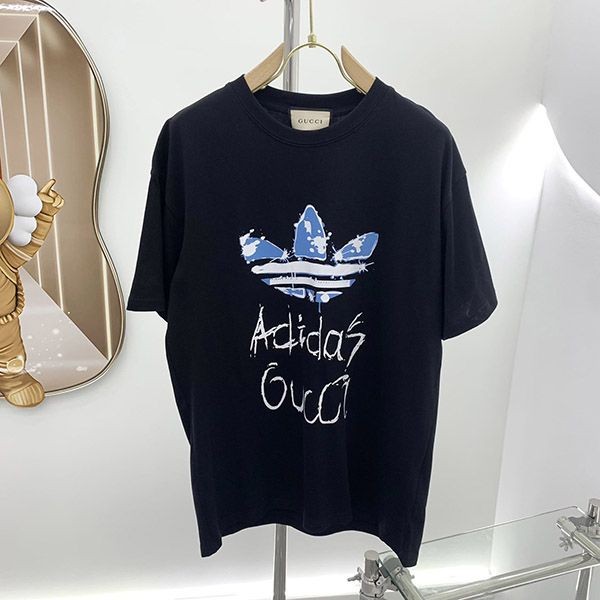 ブティック♪adidas x グッチ コットン コピー Tシャツ gul99522