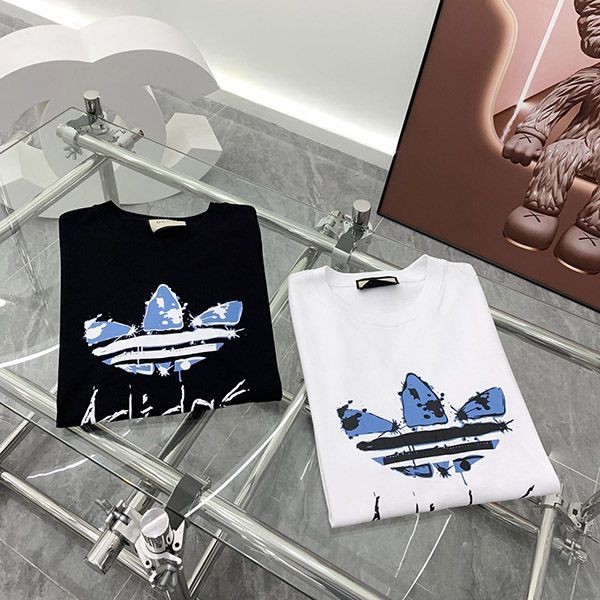 ブティック♪adidas x グッチ コットン コピー Tシャツ gul99522