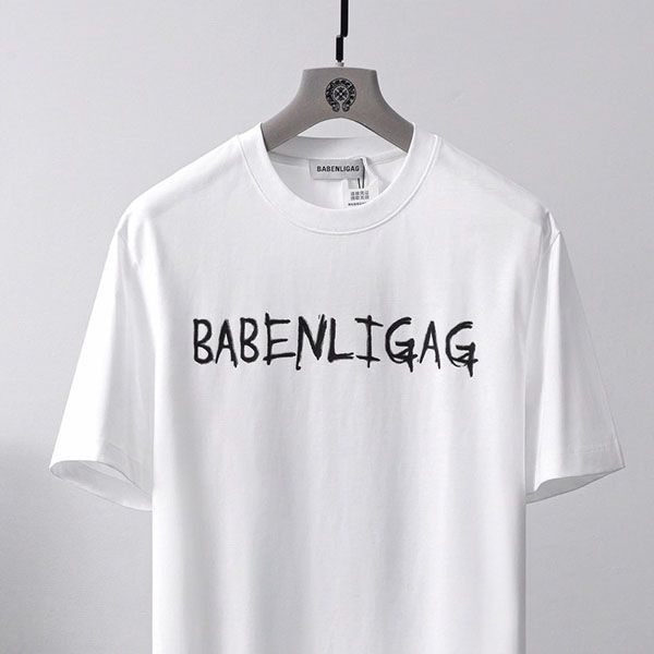 n級品 おすすめバレンシアガ メンズ LOGO ミディアムフィット Tシャツ スーパーコピー bac71279