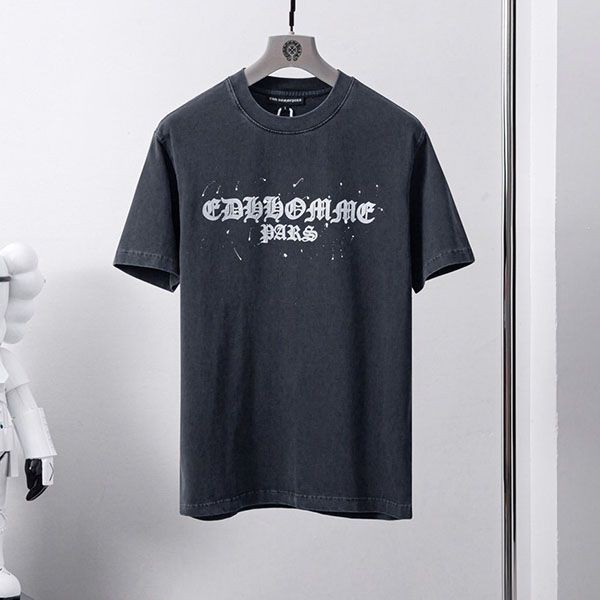 激安価格！クロムハーツ Tシャツ 偽物 CHプラス ブラック メンズ Kuh19579