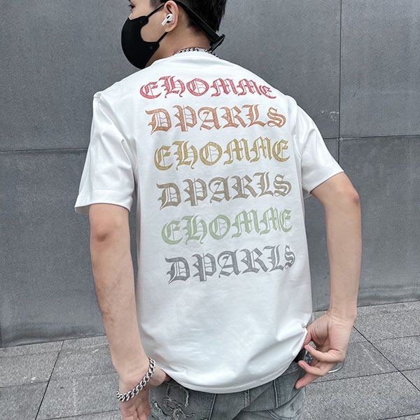 おすすめクロムハーツ Tシャツ コピー CHプラス ホワイト メンズ Kul08872