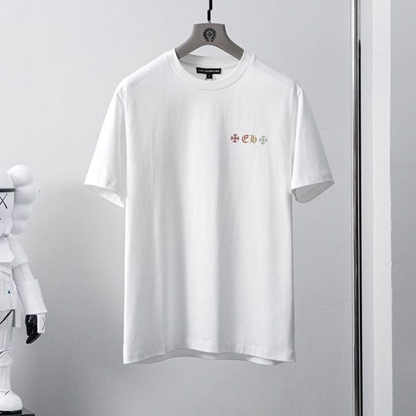 おすすめクロムハーツ Tシャツ コピー CHプラス ホワイト メンズ Kul08872