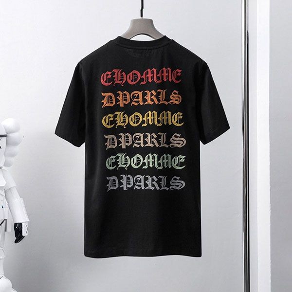 素敵なクロムハーツ Tシャツ 偽物 CHプラス ブラック メンズ Kur59401