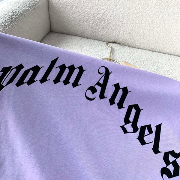 送料無料 モンクレール Palm angels コピー ロゴプリント ロゴパッチ Tシャツ mop32480