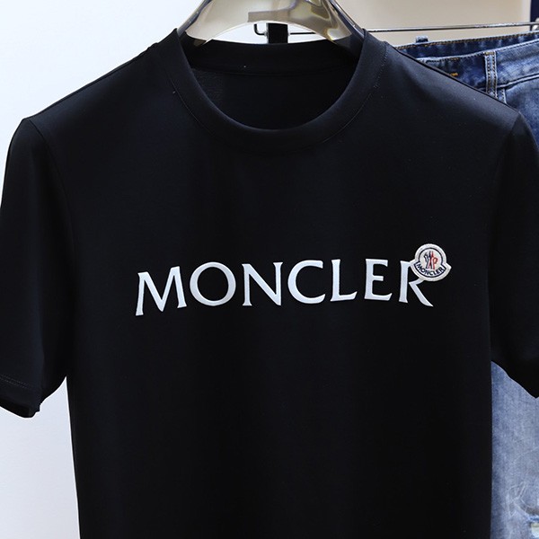 モンクレール 偽物 シンプル◇ピュアコットン素材 Tシャツ moc36431