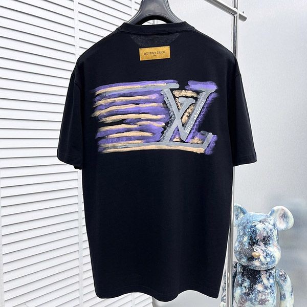 高品質 ルイヴィトン Tシャツ スーパーコピー コットン 半袖 vun70174