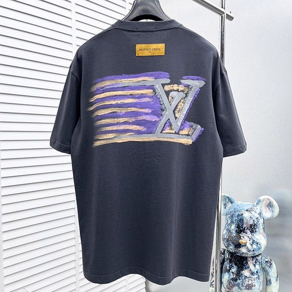 高品質 ルイヴィトン Tシャツ スーパーコピー コットン 半袖 vun70174