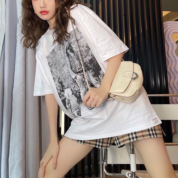 売上総額１位！ロエベ Paulas Ibiza クロップド Tシャツ コピー lod60479