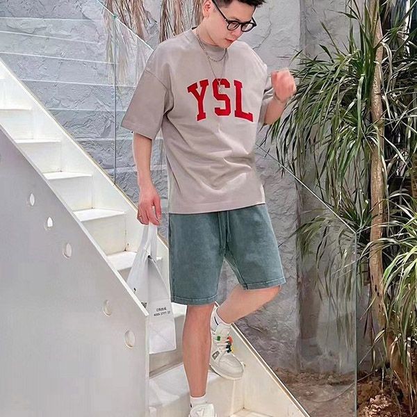 最安値挑戦 サンローラン YSL ヴィンテージTシャツ 偽物 Sat09812