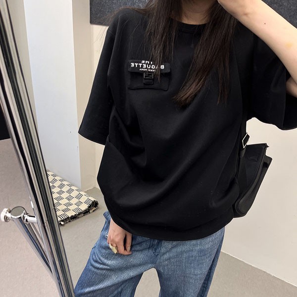 ☆超人気☆【フェンディ×Marc Jacobs コピー】コットンジャージーTシャツ FY1240AOFNF0QA1