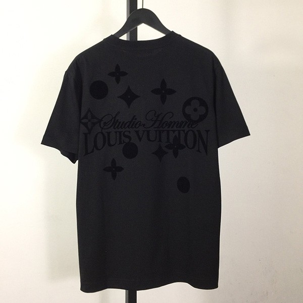 高品質 ルイヴィトン グラフィック クルーネック Tシャツ 偽物 2色 vut91018