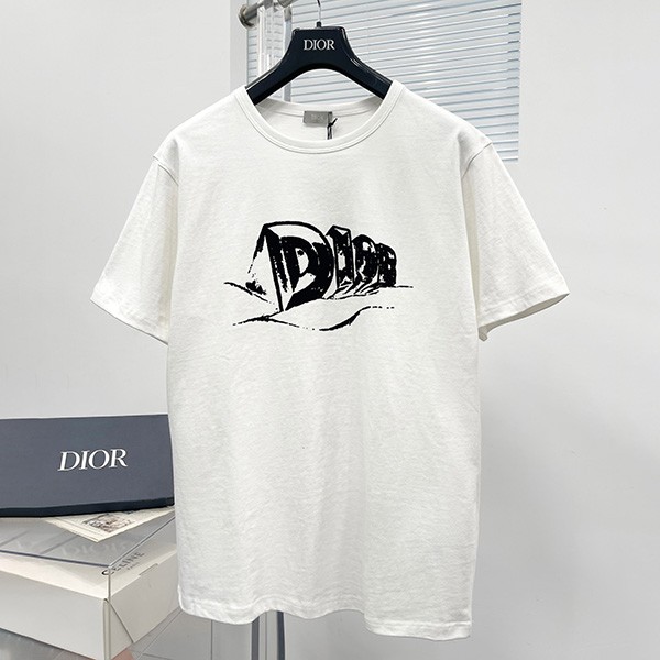 すぐ届く ディオール メンズ リラックス フィット Tシャツ 偽物 2色 送料無料 dep55325