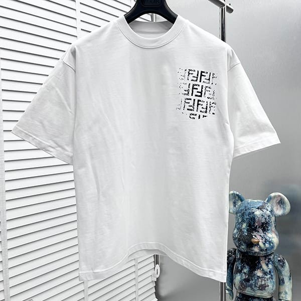 n級 おすすめフェンディ ジャージー Tシャツ 偽物 トップス 2色 feo35070