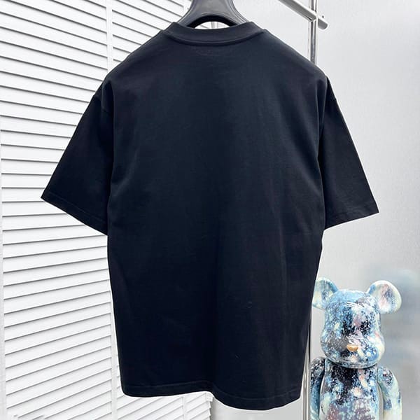 最新でオシャレセリーヌ ルーズフィット コットンニット Tシャツ 偽物 2色 Cez79851