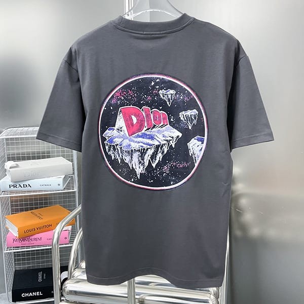 すぐ届ディオール Tシャツ スーパーコピー リラックス フィット 3色 dek40141