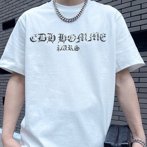 クロムハーツ ベースボール 半袖Tシャツ 偽物 Kuo32745