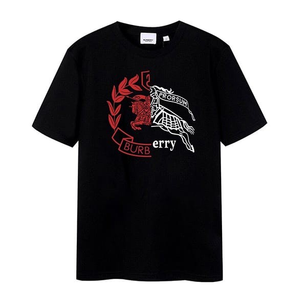 【大特価】バーバリー スーパーコピー エンブロイダリーEKD Tシャツ 2色 Bat63545