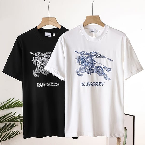 送料込バーバリー スーパーコピー エンブロイダリーEKD Tシャツ Bad45736