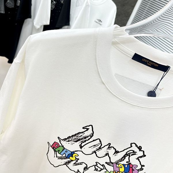 24FW ルイヴィトン Tシャツ コピープリント 半袖 注目度抜群！ vuj67644