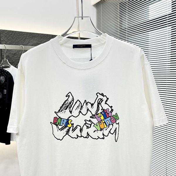 24FW ルイヴィトン Tシャツ コピープリント 半袖 注目度抜群！ vuj67644