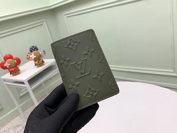 21AW ルイヴィトン 財布 コピー 名刺入れ カードケース パスケース ブラック LV20220