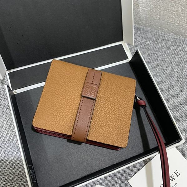 新作★ロエベ★コンパクト コピーTrifold 三つ折りミニ財布 lov13502