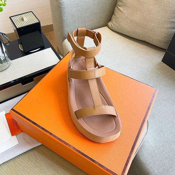 夏のお出かけに♪テクノ サンダル【エルメス コピー】Enid Sandal H221033ZA3360