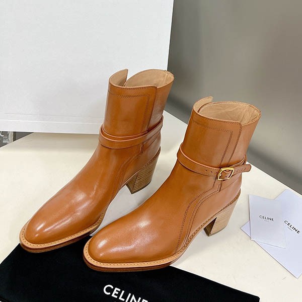 セリーヌ 偽物 JODHPUR BOOTS カーフスキン レディースブーツ Cew66843