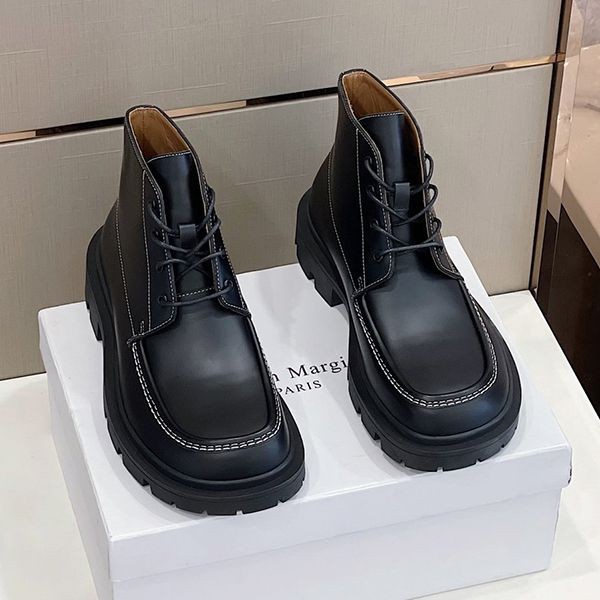 絶対欲しい！MM6 コピー MaisonMargiela バルカナイ アンクルブーツ Maq20567