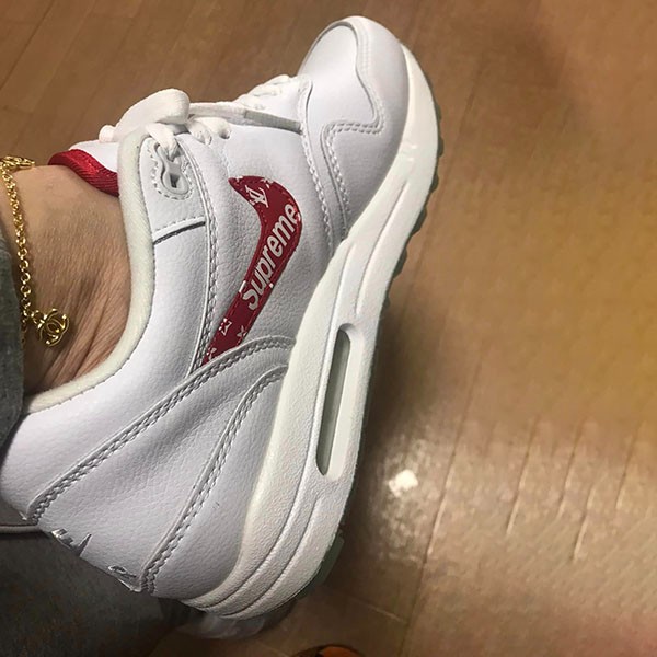 追跡付 シュプリーム ルイヴィトン ナイキ エアマックス 1 偽物 AIR MAX 1 カスタムが海外で話題に！ nah00495